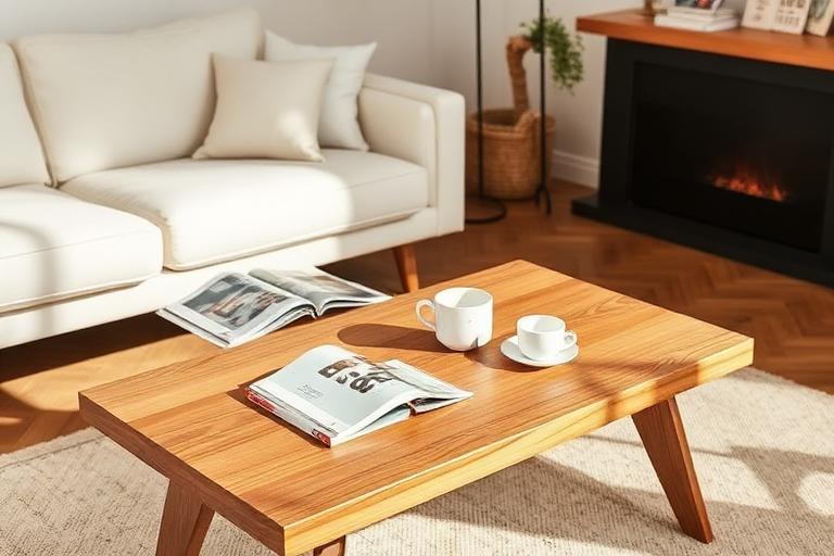 A Coffee Table to Complement Your Sofas